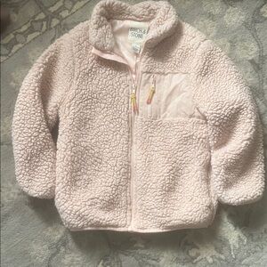 Birch & Stone Kids' Light Pink Sherpa Puffer Jacket